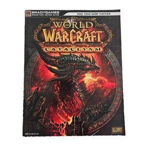 Brady Games Signature Series Guide World of Warcraft Cataclysm Covers PC&MAC OS